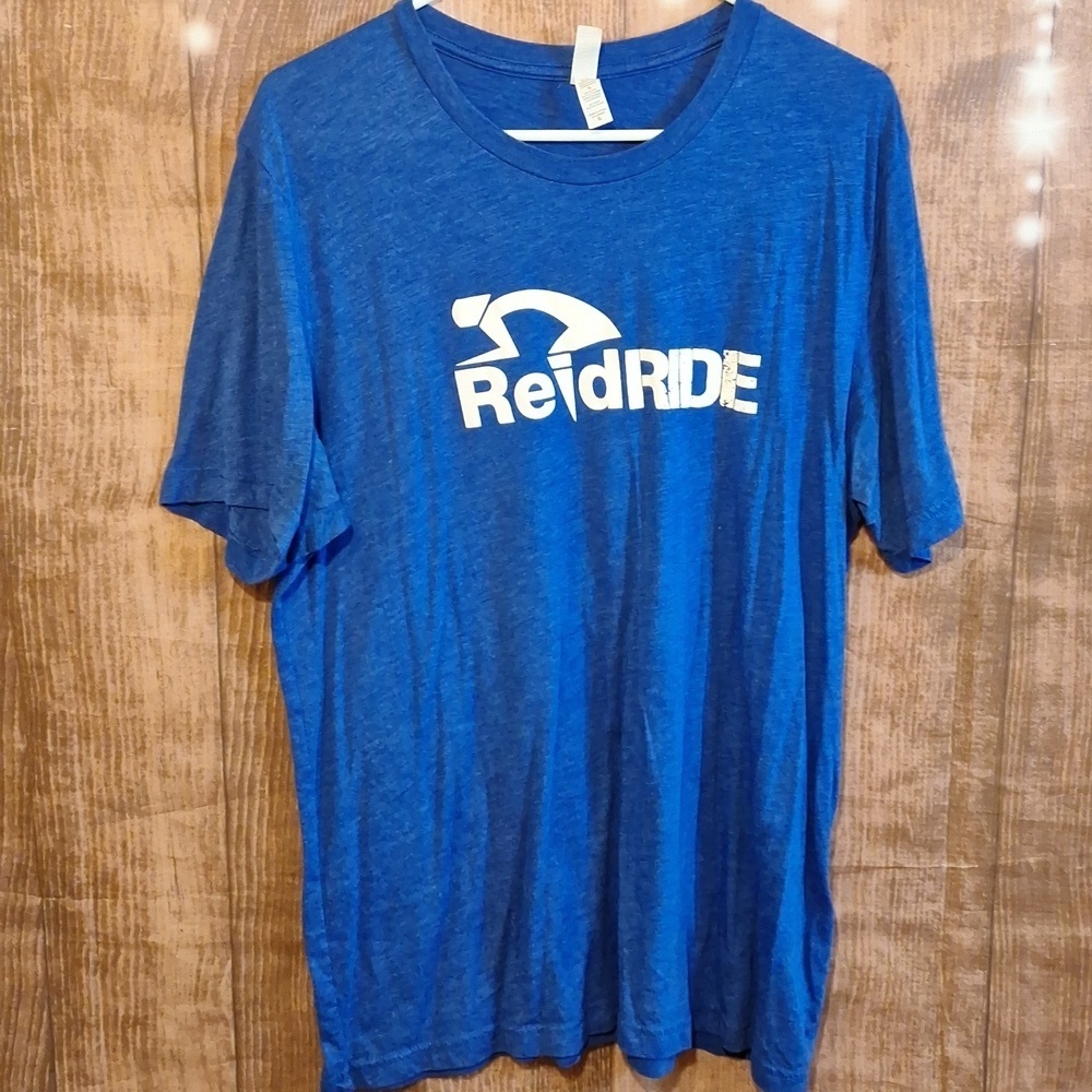 BLUE REID RIDE T-SHIRT SIZE XL